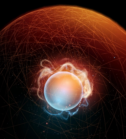 宇宙で最初にできた原子の写真